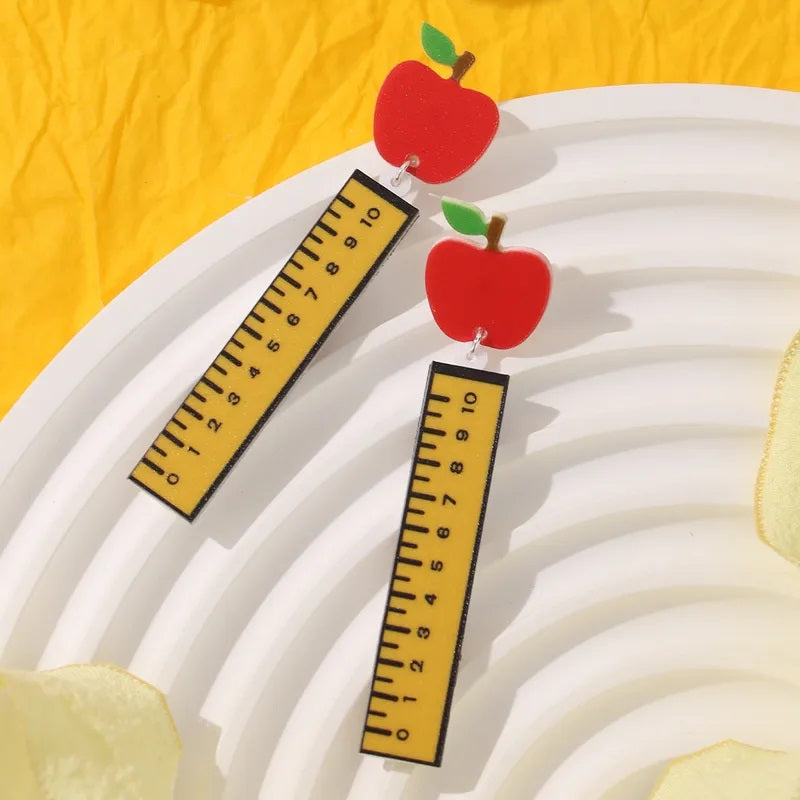 Aretes de Moda, Joyería de Fantasía, Maestra, Geométrico, Largos, Estilo Casual, Color Sólido, Resina, Unisexo, Colgante