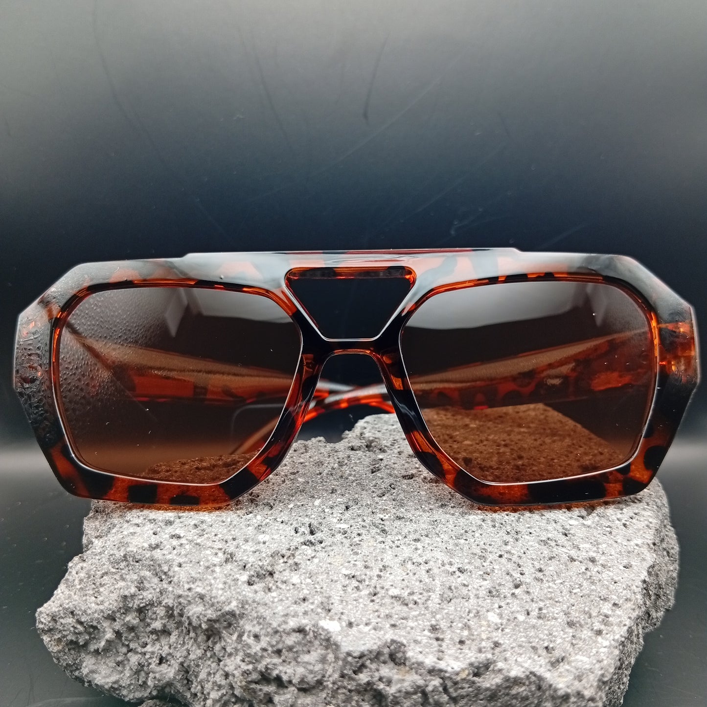 Lentes de Sol para Mujer, Estilo Moderno, Boutique, Gafas, Color Sólido, Leopardo, Tendencia, Unisexo, Moda, Geométrico