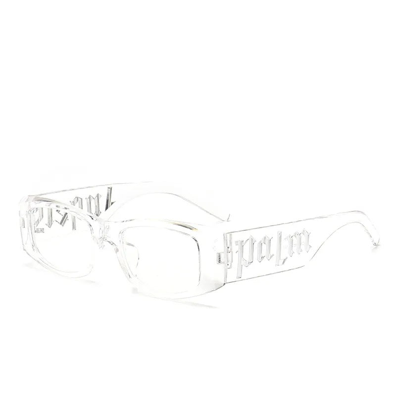 Sunglasses for Men, Classic Style, Modern, Boutique, Letters, Glasses, Square, Solid Color, Geometric, Unisex, Fashion