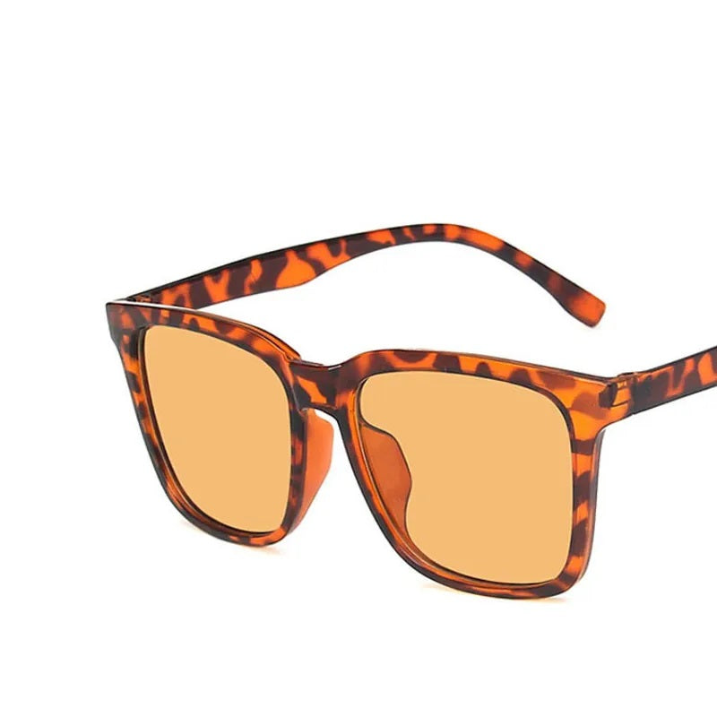 Sunglasses for Men, Retro Style, Boutique, Glasses, Square, Modern, Solid Color, Geometric, Unisex, Fashion