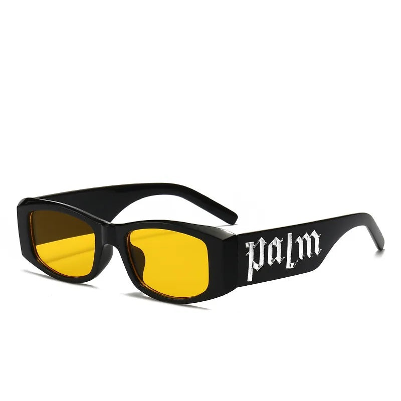 Sunglasses for Men, Classic Style, Modern, Boutique, Letters, Glasses, Square, Solid Color, Geometric, Unisex, Fashion