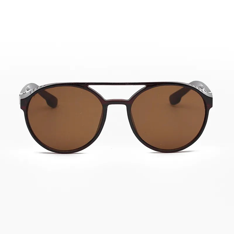 Sunglasses for Men, Classic Style, Modern, Boutique, Glasses, Solid Color, Unisex, Fashion, Round Frame