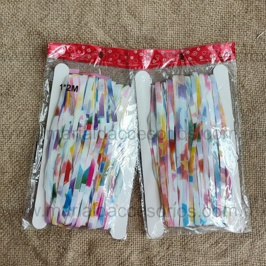 Cortina, Color Blanco, Estrellas, Plástico, Decoración de Fiesta, Artículos para Fiesta