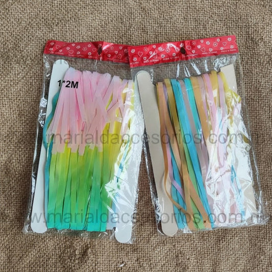 Cortina, Multicolor Claro, Plástico, Decoración de Fiesta, Artículos para Fiesta