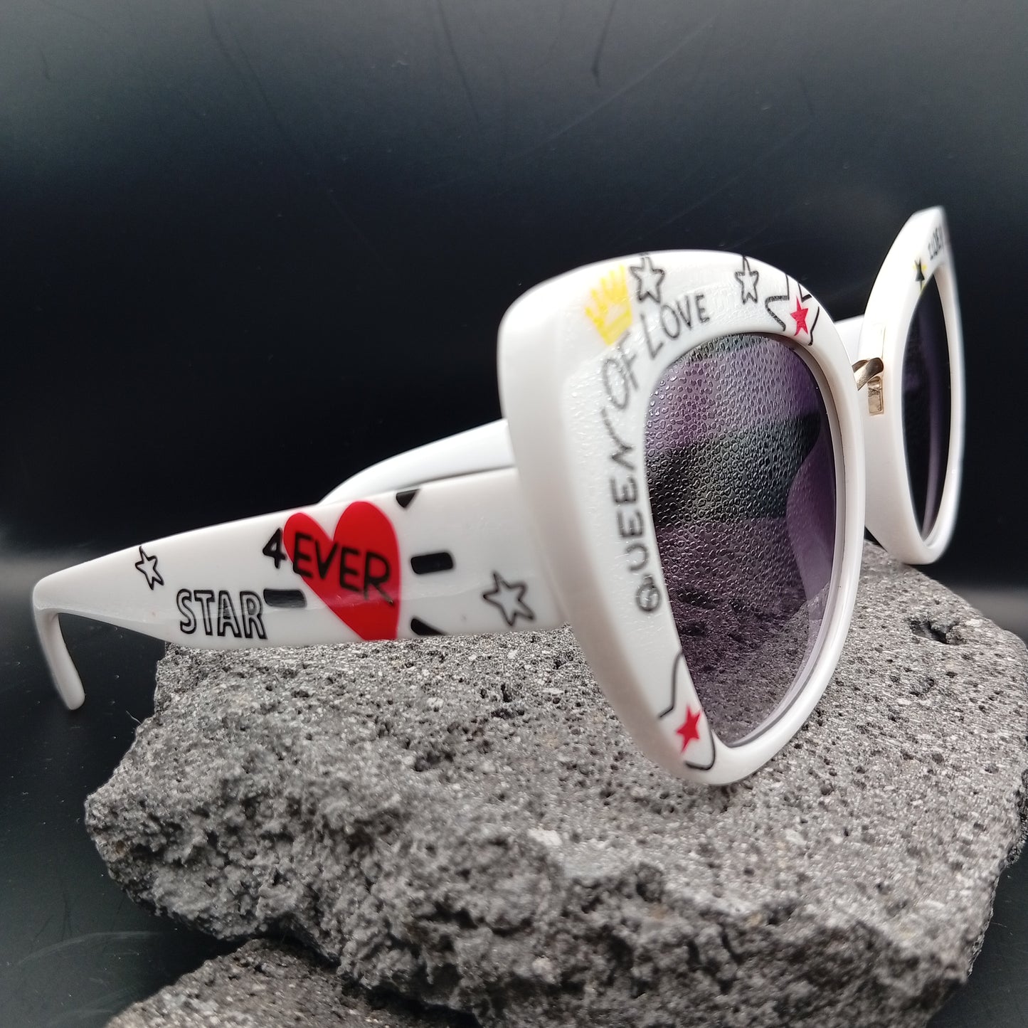 Lentes de Sol para Mujer, Estilo Retro, Ojo de Gato, Boutique, Gafas, Color Sólido, Letras, Tendencia, Unisexo, Moda, Geométrico