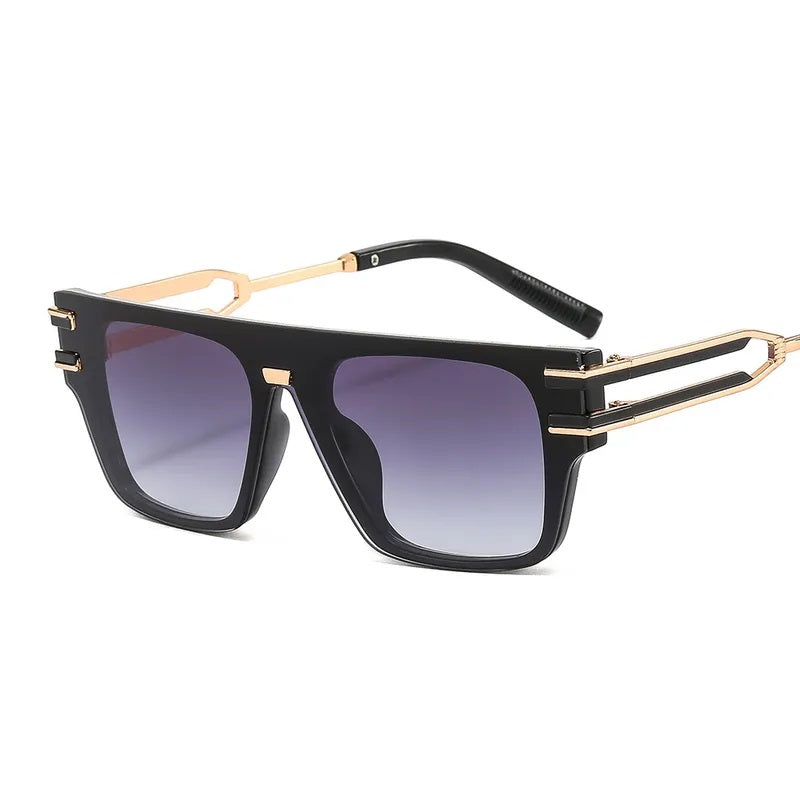 Sunglasses for Men, Modern Style, Fashion, Geometric, Full Frame, Boutique, Glasses, Unisex, Strawberry, Solid Color