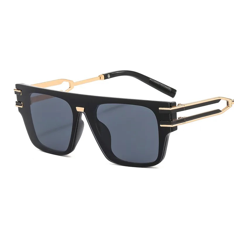 Sunglasses for Men, Modern Style, Fashion, Geometric, Full Frame, Boutique, Glasses, Unisex, Strawberry, Solid Color