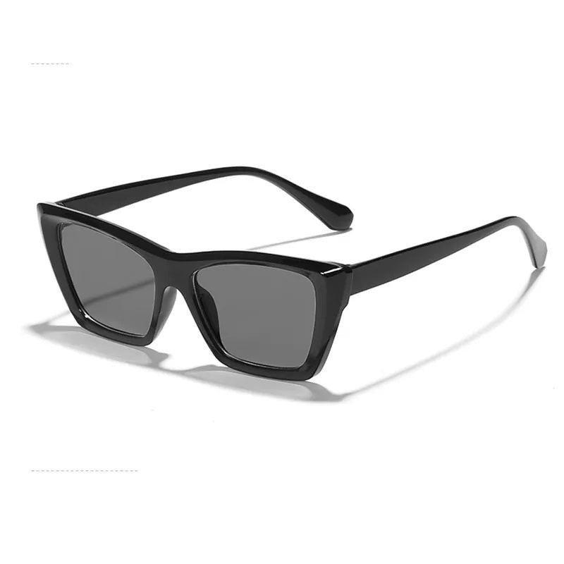 Lentes de Sol para Mujer, Estilo Casual, Ojo de Gato, Boutique, Gafas, Unisexo, Moda, Marco Completo, Color Sólido, UV400