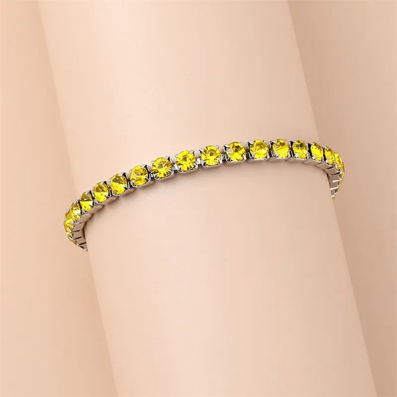 Stainless Steel Bracelet, Boutique, Plating, Fine Jewelry, Elegant Style, Unisex, Fashion, Solid Color, Shiny, Diamonds